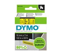 Nastro Dymo 45018 (S0720580) - Nero su giallo (12 mm)