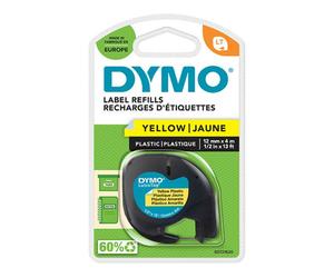 Nastro Dymo 91202 (S0721620) - Nero su giallo (12 mm)