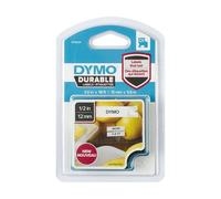 Dymo D1 1978364, 12mm x 5,5m, testo nera/sfondo bianco, vinile permanente, nastro originale