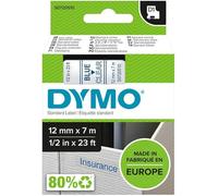 NASTRO DYMO TIPO D1 (12MMX7M) BLU/TRASPARENTE 450110