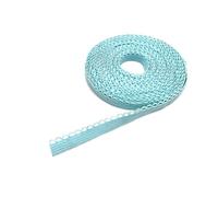 Nastro elastico in pizzo da 10 mm, fascia in spandex ripiegabile per cucire, accessorio per cintura in pizzo,Azzurro cielo,5 iarde
