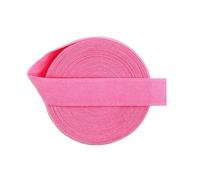Nastro elastico per capelli in spandex opaco non lucido da 5/8 pollici e 15 mm per cucire, 2,5,10 metri, rosa acceso, 2 metri