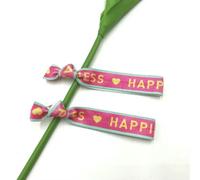 Nastro elastico pieghevole con stampa a forma di cuore, 10 iarde, 15 mm, per fai da te, accessori per copricapi e fettucce - P1357, 30 elastici per capelli - 15 mm - 10 iarde