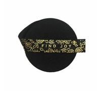 Nastro elastico pieghevole in spandex con stampa a lamina, per capelli, da cucire, 2,5, 10 iarde, 5/8" 15 mm, motivo a fiore di loto dorato, nero, 10 iarde