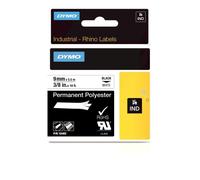 DYMO IND 18482 - Poliestere DYMO IND, 9 mm, nero/bianco