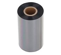 Nastro Etichette Trasferimento Termico Nero in Resina 110mm x 300m, Compatibile con TSC e Argox, Nastro per Stampanti Termiche per Etichettatura Industriale