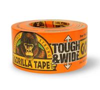 Nastro Extra Forte E Larghezza Gorilla Tough 75Mm X 27M NERO GRGGTTW