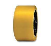 NASTRO FACILE 1PC Nastro adesivo in PVC per marcature permanenti pavimenti, resistente ad abrasione e raggi UV | Ideale per aree di lavoro e percorsi veicoli (Giallo, 50 x 33)
