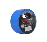 NASTRO FACILE 1PC Nastro Telato Multiuso Impermeabile 50mm x 10metri | Adesivo Hot Melt Ad Alta Adesione, Si Strappa a Mano, Resistente a Freddo E Ideale Su Ogni Superficie - Blu