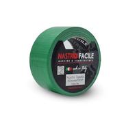 NASTRO FACILE 1PC Nastro telato multiuso impermeabile | Adesivo Hot Melt ad alta adesione, si strappa a mano, resistente a freddo e ideale su ogni superficie (Verde, 50 x 10)