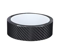 Nastro Fibra di Carbonio Protezione Paraurti Auto Nero Pellicola Carbonio Adesiva Adesivo AntiGraffio Pellicola Protettiva Auto Adesivo Fibra di Carbonio per Protezione Porta, Bagagliaio, Carrozzeria