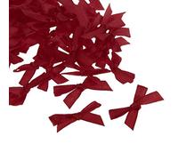 Nastro fiocco-nodo Grosgrain Nastro Mini Papillon Craft Rose Appliques Matrimonio Capelli Capelli Arco Decorazioni fai-da-te Rosso scuro Utensili da giardino fai-da-te Novità Rilasciato e popolare Lov