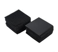 Nastro Fissaggio Tappeti Poliestere Lavabile Riutilizzabile | Lavabile e riutilizzabile, non corrosivo, ecologico, si pulisce con acqua, per dura nel tempo(Square-50pcs)