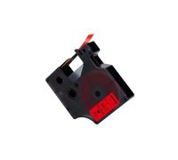 Nastro for etichette 45013 D1 da 12 mm compatibile con Dymo, LabelManager 100 150 160 200 250 210D 260P 280 360D 420P Cassetta for etichette Nero su bianco 1/2"(45017)