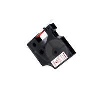 Nastro for etichette 45013 D1 da 12 mm compatibile con Dymo, LabelManager 100 150 160 200 250 210D 260P 280 360D 420P Cassetta for etichette Nero su bianco 1/2"(45015)