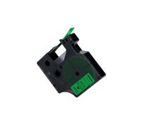 Nastro for etichette 45013 D1 da 12 mm compatibile con Dymo, LabelManager 100 150 160 200 250 210D 260P 280 360D 420P Cassetta for etichette Nero su bianco 1/2"(45019)