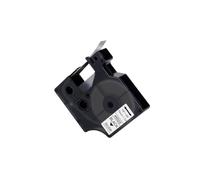Nastro for etichette 45013 D1 da 12 mm compatibile con Dymo, LabelManager 100 150 160 200 250 210D 260P 280 360D 420P Cassetta for etichette Nero su bianco 1/2"(45022)