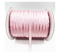 Nastro Gingham Nastro con fiocco stampato a griglia nastro scozzese da 5 metri e 6 mm