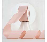 Nastro grosgrain color oro rosa, 5 cm, 23 m per rotolo, spesso nastro in grosgrain per fiocchi per capelli, boutique, nastri in grosgrain per artigianato, cucito, album di ritagli