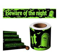 Nastro Halloween Pericolo Decorazione Halloween Paurosa Luminosa Avviso