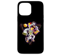 Nastro Hip Hop Astronauta EDM Rave BPM Addict Sober ART SUL RETRO Custodia per iPhone 13 Pro Max