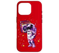 Nastro Hip Hop Astronauta EDM Rave BPM Addict Sober Raver PLUR Custodia per iPhone 16 Pro