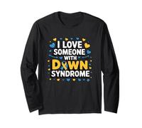 Nastro I Love Someone with Down Syndrome Maglia a Manica