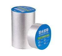 Nastro Impermeabile | Autoadesive - Nastro Resistente al Calore per Perdite e Riparazione - per Finestra Barca Tetto Porta Condotto Esterno Grondaia Bagno Auto Silicone Metallo