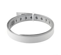Nastro in acciaio inox da 5 m, larghezza 13 mm, con marcature trasparenti | Acciaio inossidabile largo 13 mm, marcature resistenti all'usura, nessuna retrazione necessaria, applicazione diretta della