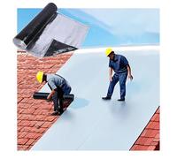 Nastro in alluminio bituminoso autoadesivo,Rotolo Patch Di Asfalto for Tetto,Nastro Autoadesivo,Impermeabile,Isolamento Termico,per Perdite Tetto, Fessurazioni Superficiali(THK2mm/W1*L4m)