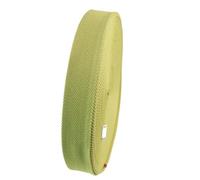 Nastro in aramide intrecciata Cinghia di trazione for sollevamento industriale, resistente alle alte temperature, 100 metri fettuccia in fibra aramidica(25x2mm)