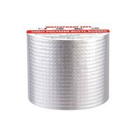 Nastro in butile super impermeabile, spessore 1,5 mm, autoadesivo, sigillante per camper, barche, finestre e tubi, resistente al calore (da -15 °C a 90 °C), ignifugo, rotoli da 5 cm/10 cm x 5 m