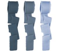 Nastro in Chiffon Serie Blu Nastro con Fiocco Nastro in Tessuto per Matrimoni 15 m x 30 mm