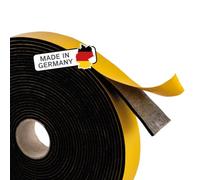Nastro in feltro autoadesivo 30 mm di larghezza, 3 mm di spessore, 10 m di lunghezza, nero versatile, ideale come rotolo di feltro per sedie e mobili pesanti