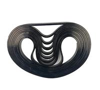 Nastro in gomma per a nastro, 2 pezzi per a nastro per lavorazione del legno, anello in gomma da 22,9 cm