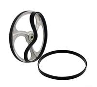 Nastro in gomma per a nastro, 2 pezzi, per la lavorazione del legno, per a nastro, rotella di scorrimento, anello in gomma per la lavorazione del legno, per 20-35 cm (per 30,5 cm)