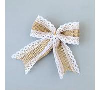 Nastro in iuta naturale, 5 m, 6 mm-50 mm, per fai da te, vintage, per confezioni regalo, cucito, feste, matrimoni, Natale, deortion