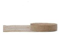 Nastro in iuta naturale, 5 m, 6 mm-50 mm, per fai da te, vintage, per confezioni regalo, cucito, feste, matrimoni, Natale, deortion