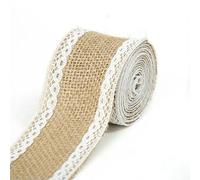 Nastro in iuta naturale, 5 m, 6 mm-50 mm, per fai da te, vintage, per confezioni regalo, cucito, feste, matrimoni, Natale, deortion