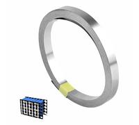 Nastro in nichel 0.15×8mm Strisce di Nichel Accessori Piattina Nickel