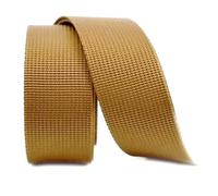 Nastro in nylon da 5 m, 20-50 mm, nastro in tela per cucire cinghie per zaino,Champagne,20 millimetri