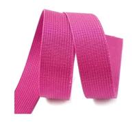 Nastro in nylon da 5 m, 20-50 mm, nastro in tela per cucire cinghie per zaino,Rosa acceso,32mm