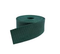 Nastro in nylon da 5 metri, 20-50 mm, spessore 1,1 mm, per tracolla per borse, accessori da cucito,Verde scuro,32mm