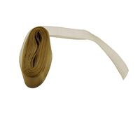 Nastro IN Organza Bordo Tessuto - 20 Metro - 6mm 10mm 15mm 25mm 38mm - Puro