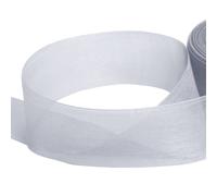 Nastro IN Organza Bordo Tessuto - 20 Metro - 6mm 10mm 15mm 25mm 38mm - Puro
