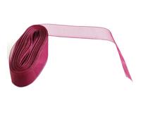 Nastro IN Organza Bordo Tessuto - 20 Metro - 6mm 10mm 15mm 25mm 38mm - Puro