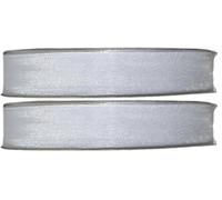 Nastro in organza Color Bianco 20mm x 100 mt