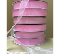 Nastro in organza Color Rosa 20mm x 100 mt