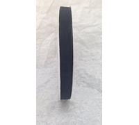 NASTRO IN ORGANZA COLORE LARGHEZZA 10 MM ROTOLO DA 50 METRI (NERO)