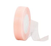 Nastro in organza rosa per bebè, 20 mm, per confezioni regalo, nastro in chiffon trasparente da 45 m, nastro rosa pastello per feste di compleanno, matrimoni, decorazioni per ghirlande
